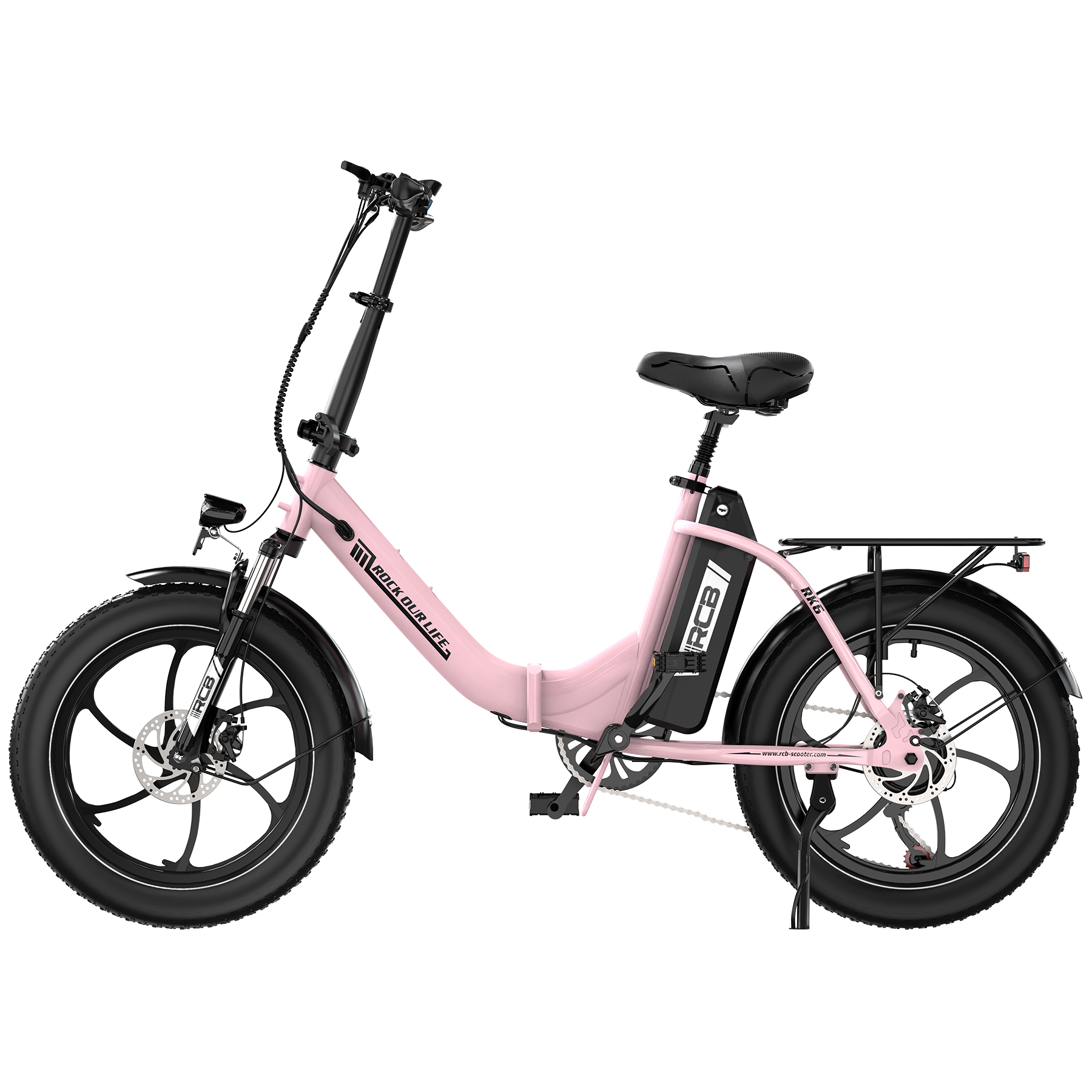 RCB RK6 Fat Tire Folding Electric Bicycle(RCB E BIKE)