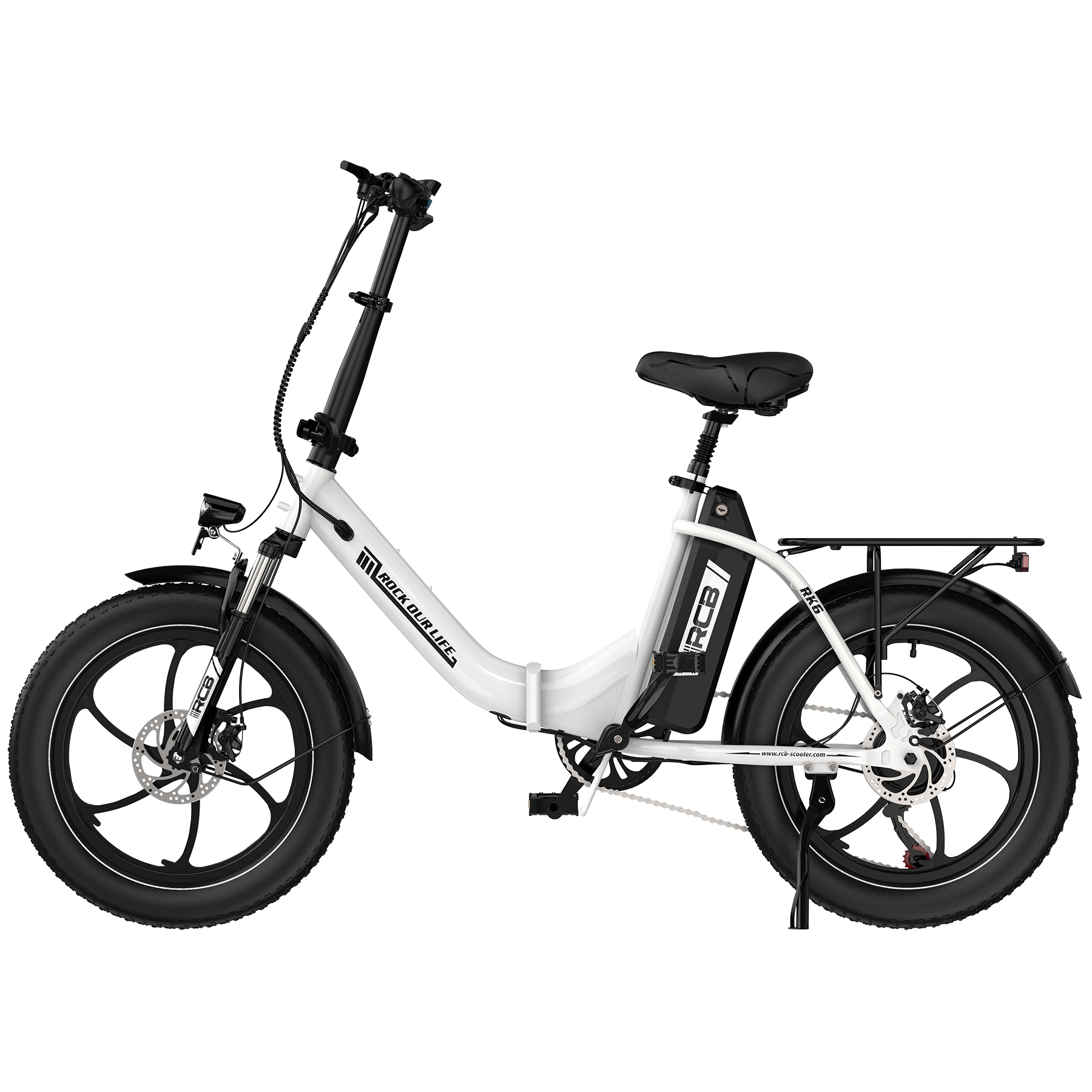 RCB RK6 Fat Tire Folding Electric Bicycle(RCB E BIKE)