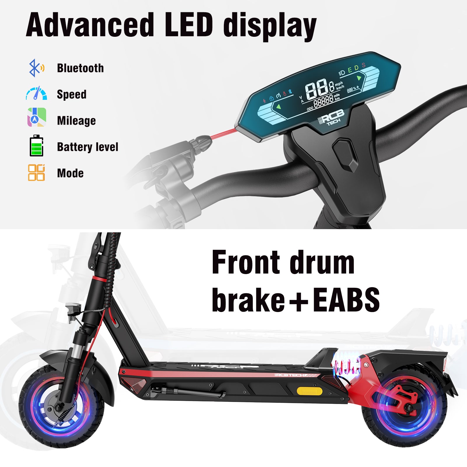 RCB R10S Electric Scooter （Road Legal In Europe）