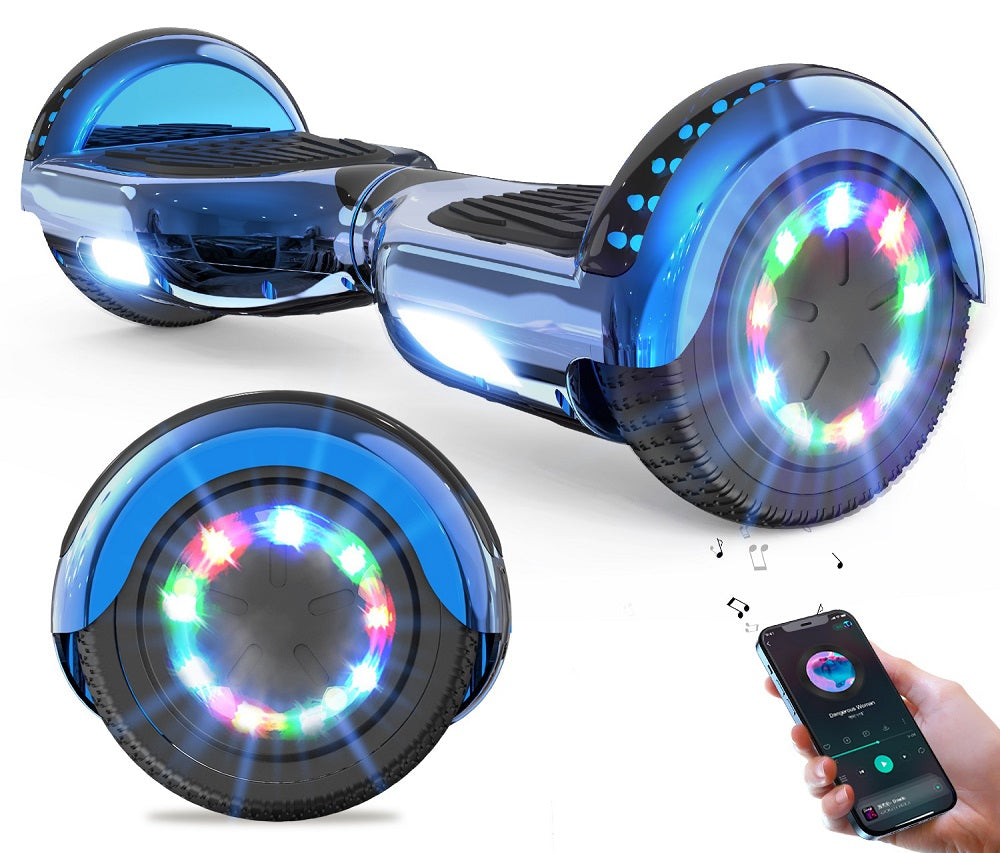 RCB JD6 Hoverboards 6.5 Inch Skateboard Children（Comes with five-color LED lights）