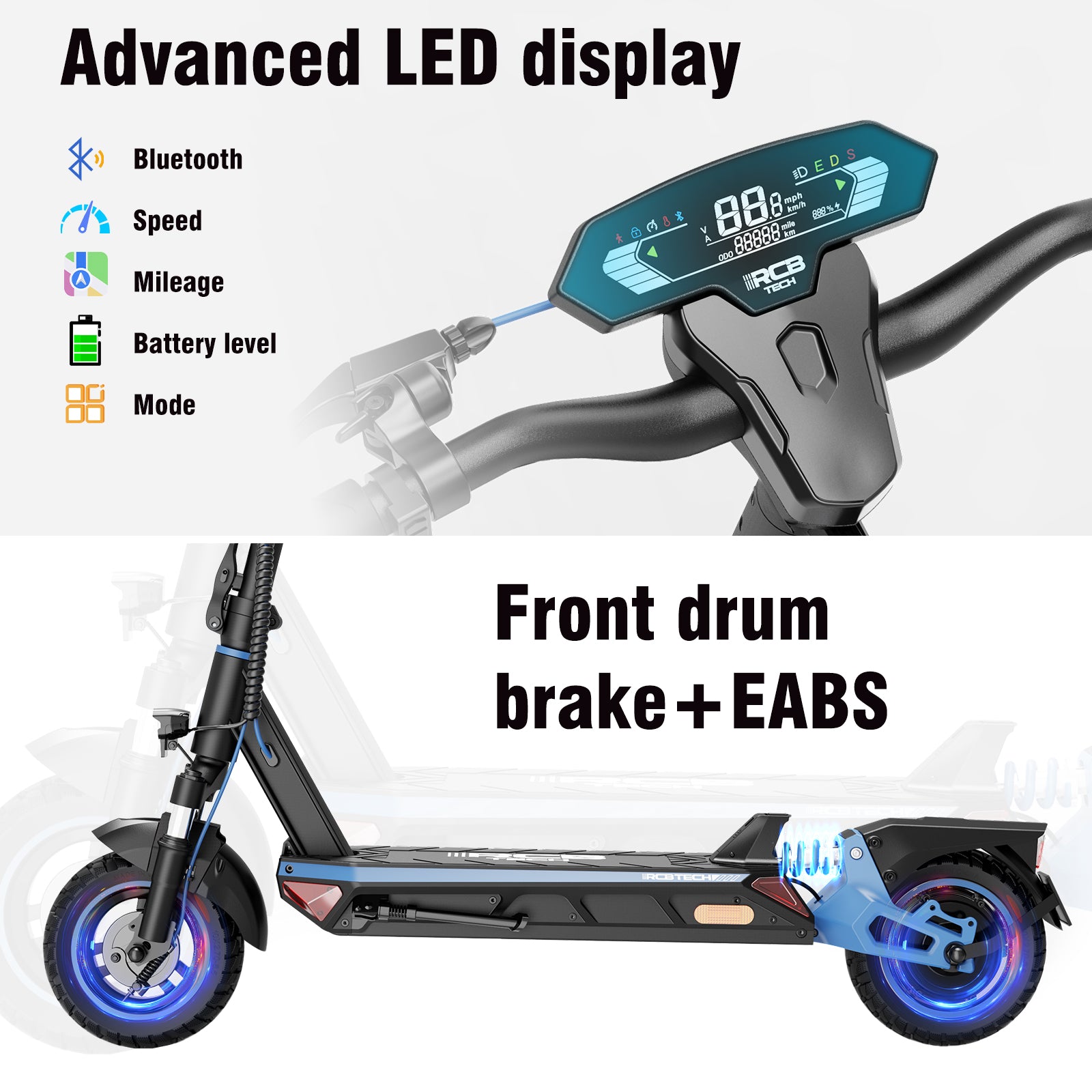 RCB R10S Electric Scooter （Road Legal In Europe）