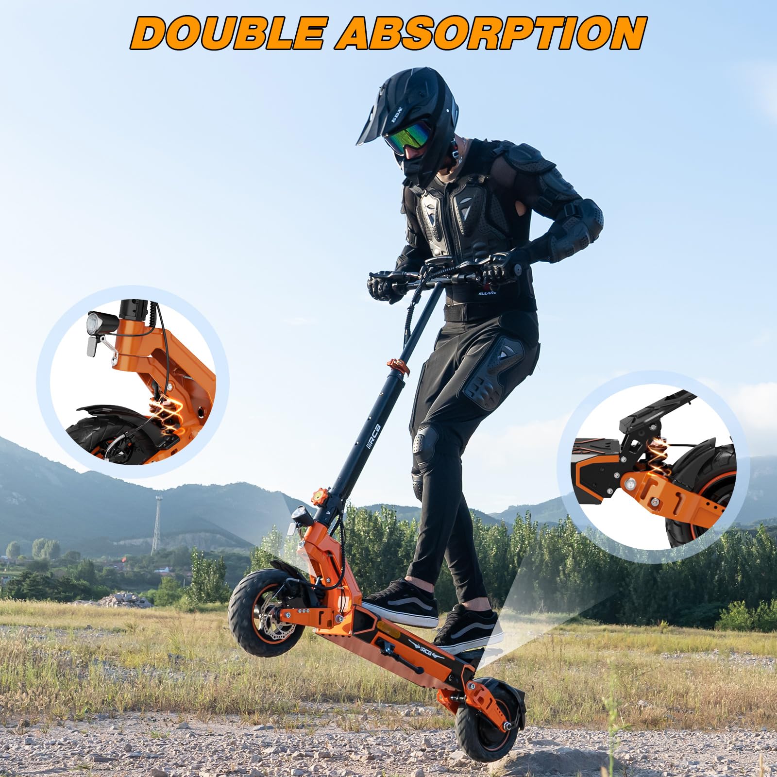 RCB D7 Adult Electric Scooter