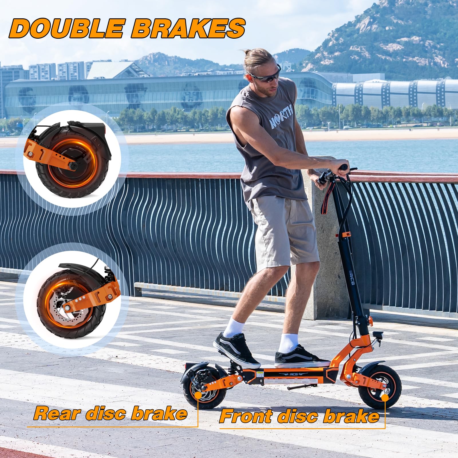 RCB D7 PRO Adult Electric Scooter