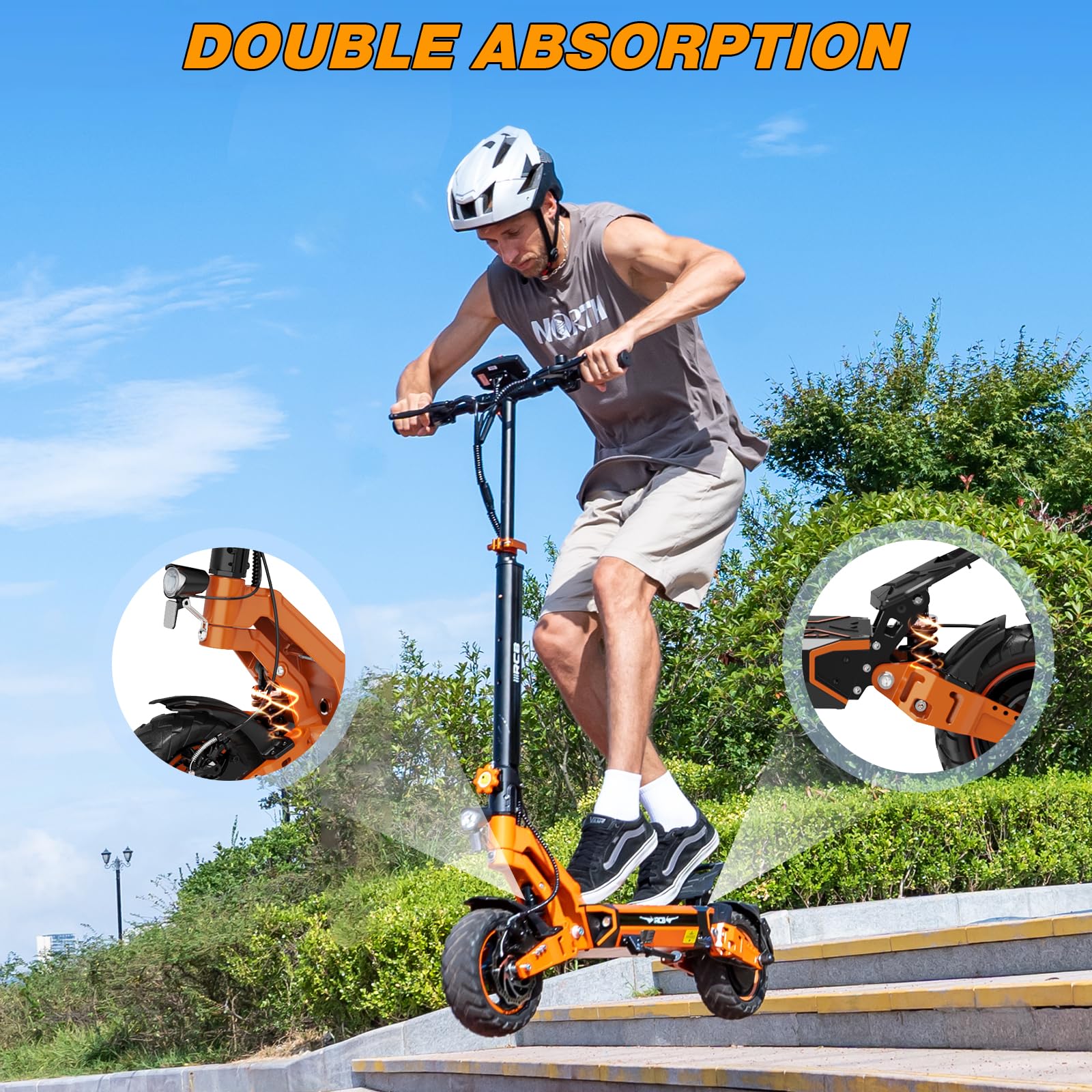 RCB D7 PRO Adult Electric Scooter